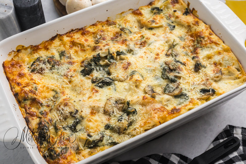 Chicken Florentine Lasagna- Recipe Only
