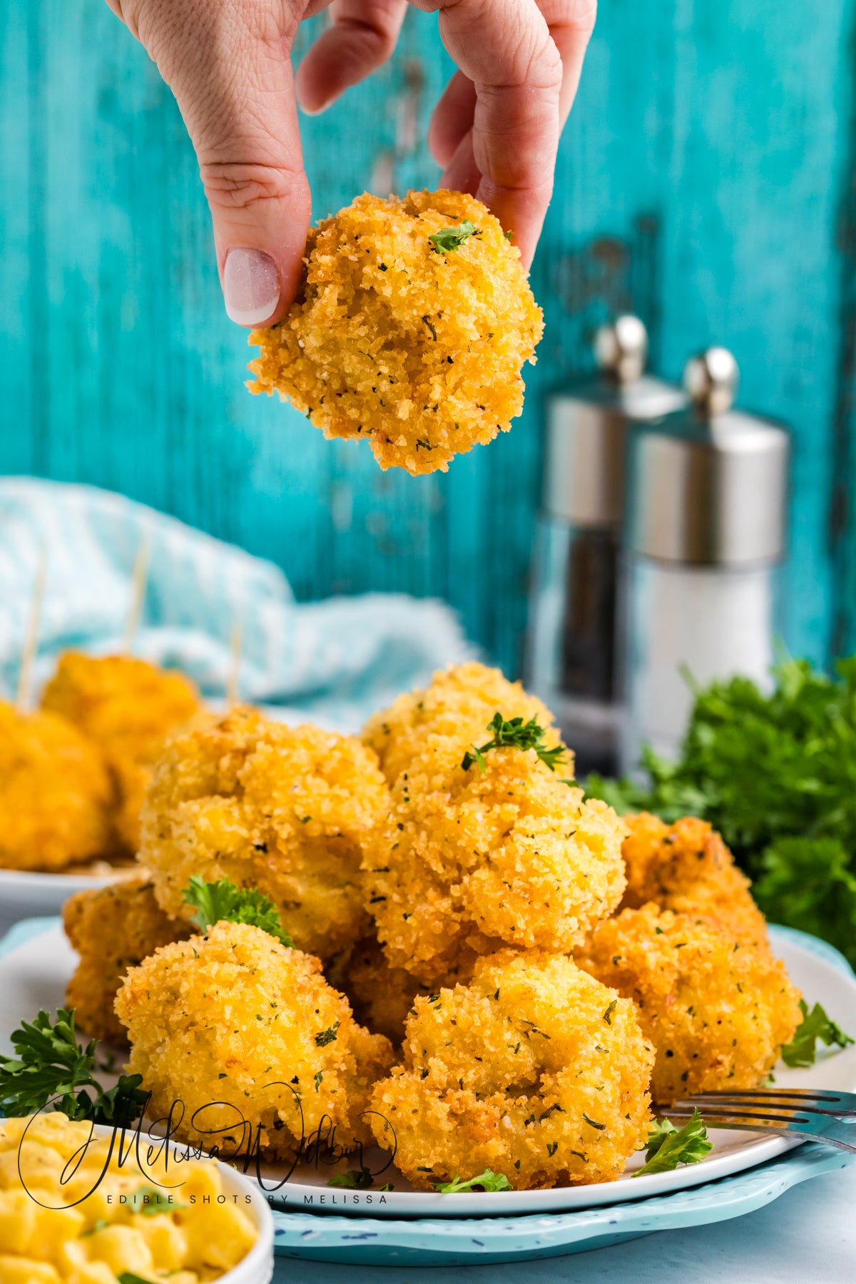 *Fried Mac N Cheese Bites