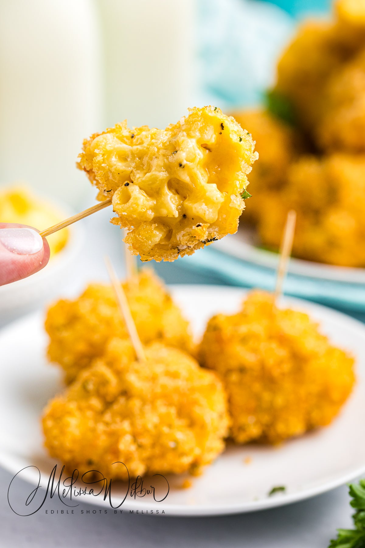 *Fried Mac N Cheese Bites