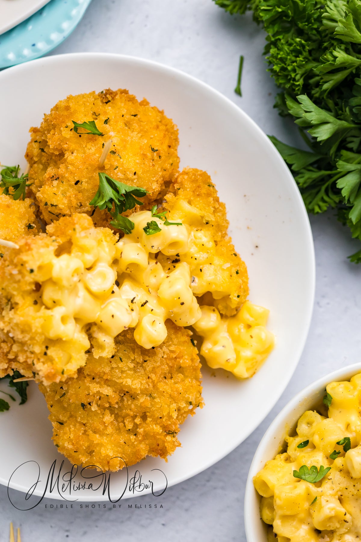 *Fried Mac N Cheese Bites